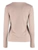 Hailys Langarmshirt 2er-Set V-Ausschnitt Normale Passform in Rosa