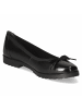 Tamaris Ballerina in schwarz
