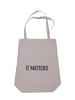 The Organic Company Stofftasche It Matters 50x35x15cm in Lila