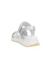 rieker Reply-Sandalen aus Leder mit Keilabsatz Gold