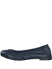Marco Tozzi Ballerinas in Blau