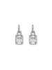 faina Women Drop Earrings in Silver White