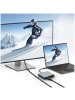 Tech Protect Tech Protect HB08 4in1 USB-C USB2.0 2 x HDMI 4K 60HZ Adapter