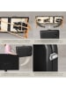 tectake 3 Zonen Massageliege-Set Daniel 210 x 95 x 84 cm, schwarz