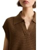 Marc O'Polo DENIM Pullunder regular in Umbra Brown