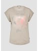 QS T-Shirt  in  91D3_taubengrau