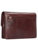 Esquire Toscana Handgelenktasche Leder 24,5 cm in coffee