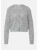 comma CI Strickjacke langarm in Grau