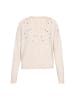 Albee Women Cardigan in Cream Melange