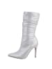 Ital-Design Stiefel in Silber