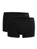 Bugatti Boxershort 2er Pack in Schwarz