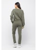 Tom Barron Freizeitanzug CASUAL REGULAR SIZE TRACKSUIT WITH CHEST EMBROIDERY in KHAKI