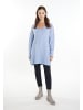 usha WHITE LABEL Strickpullover in Blau Melange