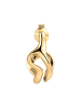 KUZZOI Ohrringe 925 Sterling Silber in Gold