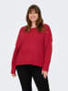 ONLY Carmakoma Strickpullover in Salsa 1