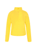 Damen Fleecepullover in Gelb