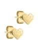 Ohrstecker Broken Heart Mini in gold