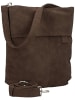 Handtasche Mademoiselle M12 in Nubuk-Espresso