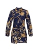 Women Dress in navy multicolor