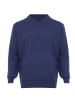 Herren Pullover in Blau Melange