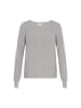 Women Sweater in light grey melange