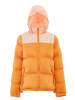 Damen Wattierte Steppjacke in Orange Pfirsich