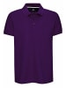 Polo Pique Shirt Regular Fit in Lila
