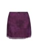 Women Skirt in purple black
