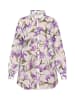 Damen Bluse in Hellviolett Mehrfarbig