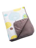 Babydecke Dream „Tree" in Lemon / Taupe  