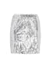 Women Skirt in silver