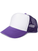 Mesh Cap in Weiß-Lila