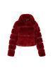 Women Jacket in Wine Red