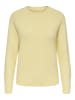 Strickpullover in Pastel Yellow