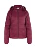 Damen Leichte Steppjacke in Weinrot