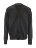 Herren Cardigan in Dunkelgrau Melange