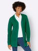 Strickjacke in grün