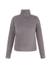 Damen Fleecepullover in Grau