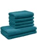 Frottier, Leichtfrottier Frottier-Set 6-teilig Oceanside in petrol