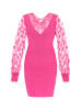 Women Dress in fuchsia