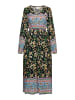 Damen Sommerkleid in Marine Mehrfarbig