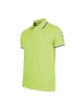 Polo SS Applique Pique in Grun
