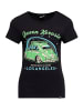Queen Kerosin T-Shirt Los Angeles in schwarz