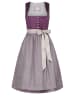 Midi Dirndl Giovanna in Aubergine