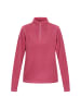 Damen Fleecepullover in Dunkelrosa