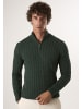 Pullover in Grün