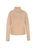 Damen Fleecepullover in Beige