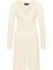Damen Strickkleid in Wollweiss