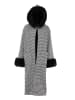 Damen Poncho in Wollweiss