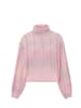 Damen Pullover in PINK GELB